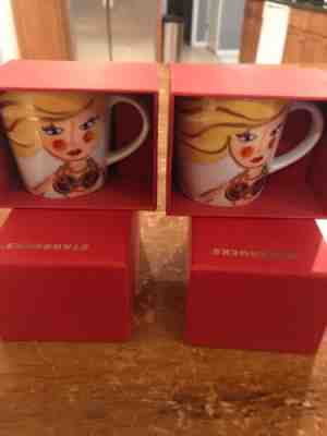 Starbucks SIREN MERMAID 3oz DEMITASSE MUG Espresso Cup Set If 2 - Sold on eBay Dec, 3rd 2018 for $35.00