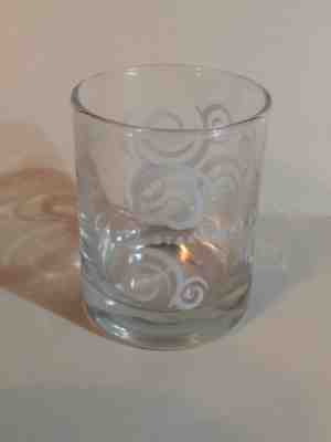 Starbucks Brand 2oz Espresso Shot Glass With White Swirls - Sold on eBay Dec, 2nd 2018 for $5.00