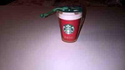 Starbucks 2016 Red Cup Christmas Ornament Brand New HTF - Sold on eBay Dec, 2nd 2018 for $6.00