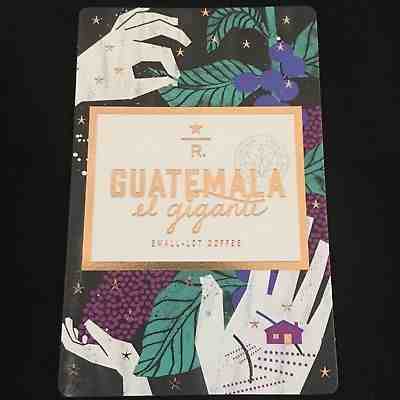Starbucks Reserve Coffee Guatemala El Gigante Taster Card - Sold on eBay Dec, 2nd 2018 for $7.00