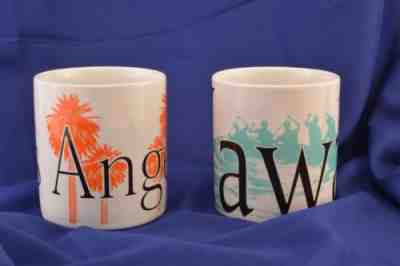 Lot Of 2 Starbucks City Mug Collector Series Coffee Cups ~ 94 Los Angeles Hawaii - Sold on eBay Dec, 2nd 2018 for $9.95