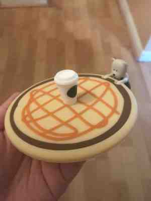NIB! Starbucks Bear Coaster Cup Cover Limited Edition - Sold on eBay Dec, 3rd 2018 for $20.00