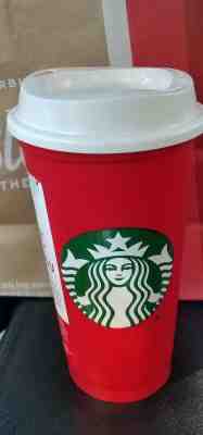 Starbucks 2018 Coffee Reusable Red Cup 16 oz Christmas Holiday Limited Edition! - Sold on eBay Dec, 3rd 2018 for $10.99