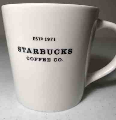 Starbucks Coffee Mug Bone China Est 1971 - Sold on eBay Dec, 3rd 2018 for $8.00