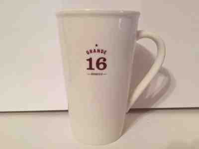 Large STARBUCKS Coffee GRANDE Mug Cup 16oz 2010 EST 1971 White 5.75" Tall - Sold on eBay Dec, 3rd 2018 for $12.99
