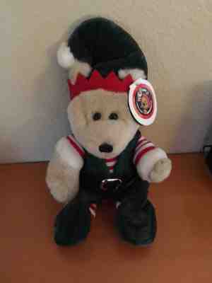 Starbucks Bearista Bear -  Holiday Elf 2001 w/Tag - Sold on eBay Dec, 4th 2018 for $5.99