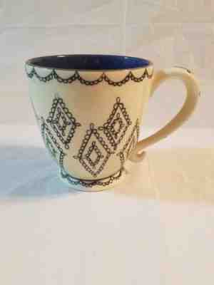 Starbucks Coffee Barista Black Lace Diamond Mug Cup 2002 #5 - Sold on eBay Dec, 3rd 2018 for $19.99