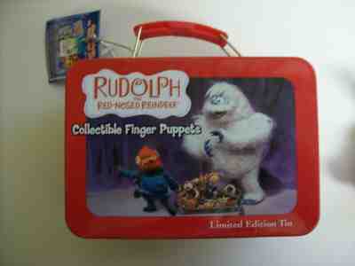 2003 Starbucks Collectable Finger Puppets in small lunchbox - Sold on eBay Oct, 31st 2018 for $7.00