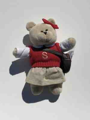 STARBUCKS Back To School Girl BEAR Plush 2004 NWT 34th Edition w/Pencils - Sold on eBay Oct, 22nd 2018 for $5.80