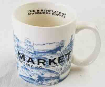 2005 Starbucks Pike Place Market Coffee Mug Birthplace Seattle  - Sold on eBay Dec, 4th 2018 for $9.95