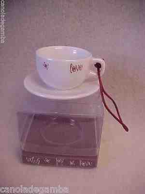 2005 Starbucks Christmas Ornament CAPPUCCINO CUP & SAUCER~#192168 boxed - Sold on eBay Dec, 3rd 2018 for $3.00