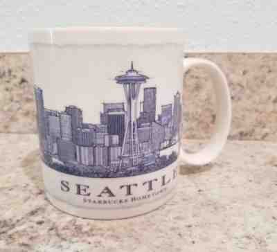 Starbucks SEATTLE Architect City Mug 2006 Coffee 18 oz  Blueprint Space Needle - Sold on eBay Nov, 25th 2018 for $5.00