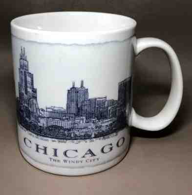  Coffee Mug Starbucks Chicago The Windy City Architecture Series18oz 2007 (BRX) - Sold on eBay Dec, 4th 2018 for $10.00