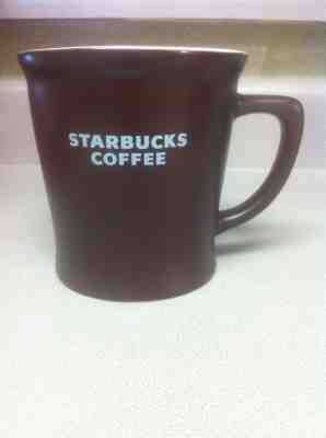 Starbucks 2008  Brown Abbey Mug / Cup Jumbo 16 Oz Nice! - Sold on eBay Nov, 29th 2018 for $8.99