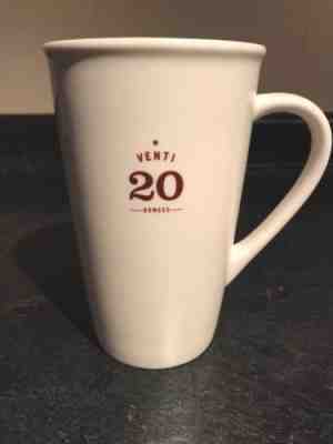 Retro Starbucks Coffee Company Venti 20 Ounce 6” Tall Coffee Mug!!! - Sold on eBay Dec, 4th 2018 for $8.00
