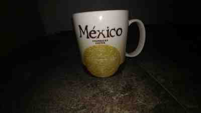 Starbucks City Mug, MEXICO, Aztec, Gobal Icon Collection 16oz  Discontinued 2010 - Sold on eBay Nov, 29th 2018 for $10.00