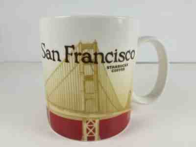 2010 Collector's Coffee Cup Starbucks Icon Mug San Francisco with SKU Sticker - Sold on eBay Nov, 29th 2018 for $24.95