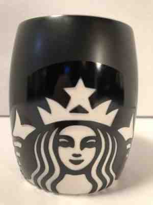 Starbucks 2011 Ceramic Matte Black with Laser Etched Logo Coffee Cup Mug  - Sold on eBay Dec, 3rd 2018 for $20.00