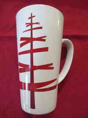 Starbucks Coffee Cup Mug Red Christmas Tree 2012 16 oz - Sold on eBay Dec, 3rd 2018 for $5.00