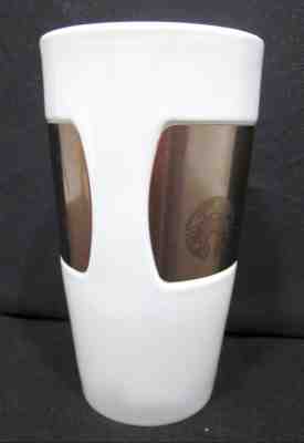 2012 Starbucks Mug with Copper Band & Etched Mermaid Logo - Sold on eBay Dec, 3rd 2018 for $9.99
