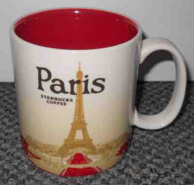 FREE SHIPPING Starbucks 2012 Paris Mug Global Icon Collector Series Ceramic  - Sold on eBay Nov, 29th 2018 for $32.00