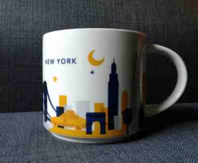 Starbucks New York You Are Here YAH Collection Coffee Cup Mug 2012 - Sold on eBay Nov, 28th 2018 for $19.99