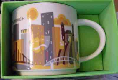 Starbucks Coffee Mug Cup PITTSBURGH 'You Are Here' 2013 Mug Cup NIB - Sold on eBay Dec, 3rd 2018 for $20.00