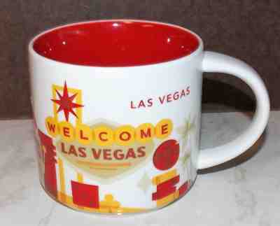 2013 STARBUCKS YOU ARE HERE LAS VEGAS NEVADA COFFEE CUP MUG EXCELLENT - Sold on eBay Dec, 3rd 2018 for $15.00