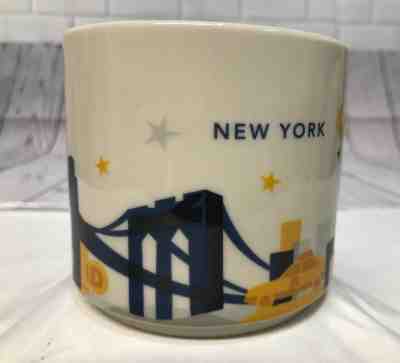 Starbucks “You Are Here” Collection 14oz New York  2013 Coffee Mug - Sold on eBay Nov, 28th 2018 for $10.50
