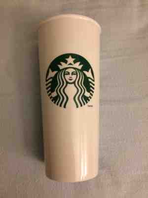2014 Starbucks Ceramic Cup CoffeeTravel Mug Green Mermaid Black Lid 16oz - Sold on eBay Dec, 3rd 2018 for $9.99