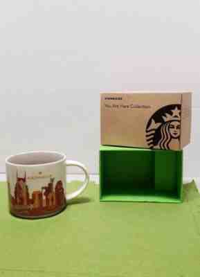 Starbucks NASHVILLE  - YOU ARE HERE Collection 2014 14 oz Coffee Mug Cup - Sold on eBay Nov, 30th 2018 for $18.00