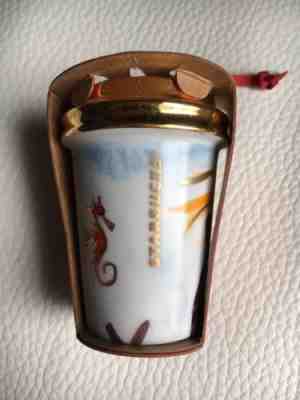 Starbucks 2015 Siren Ornament, NEW - Sold on eBay Dec, 4th 2018 for $9.99