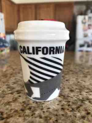 Starbucks California Ornament Holiday 2015 - Sold on eBay Dec, 3rd 2018 for $7.50