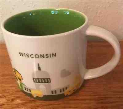 Starbucks You Are Here Collector Series Wisconsin 14 fl. oz. 2015 YAH - Sold on eBay Dec, 3rd 2018 for $18.50