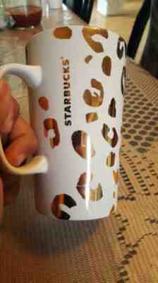 Starbucks 2015 White with Gold 16oz Mug with Mermaid Logo - Sold on eBay Dec, 3rd 2018 for $10.00