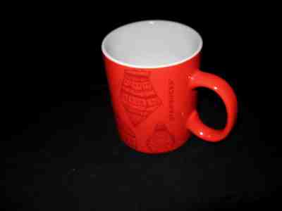 Starbucks 2015 Christmas Holiday Red Ornaments 12 oz Coffee Cup Mug Collector - Sold on eBay Dec, 3rd 2018 for $13.00
