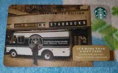 Starbucks 2014 Limited Edition Gift Card Unswiped - Sold on eBay Dec, 15th 2018 for $3.70