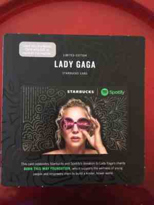 Lot Of 15- Starbucks Limited Edition Lady Gaga Spotify Gift Card 2017 Mint - Sold on eBay Dec, 11th 2018 for $7.20