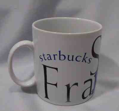 San Francisco Starbucks City Mug Series Collector Coffee 1994 Big 20 oz Blue Tea - Sold on eBay Dec, 14th 2018 for $26.99