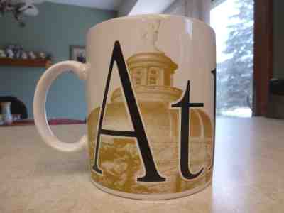 1994 Starbucks ATLANTA City Mug Collector Series Coffee Cup 20 Ounces EUC - Sold on eBay Dec, 11th 2018 for $17.95
