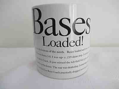 1996 Starbucks "Bases Loaded" Baseball Mug Coffee Tea Jerry Greer Jan Belson EUC - Sold on eBay Dec, 14th 2018 for $10.99