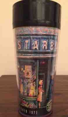 Starbucks Travel Mug Tumbler 1996 Insulated Impressionist Painting Thermo-Serv - Sold on eBay Dec, 13th 2018 for $19.99