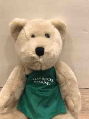 Starbuck Bearista  Bear 1997 1st Edition Plush - Sold on eBay Dec, 7th 2018 for $9.99