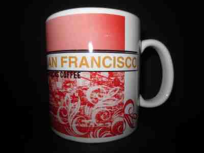 1998 Starbucks SAN FRANCISCO Large Coffee Mug Excellent - Sold on eBay Dec, 11th 2018 for $14.79