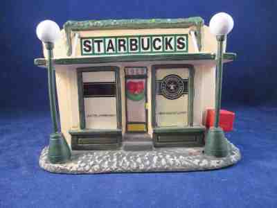 Starbucks Pike Place Market Store Replica Holiday Village House 1999 Limited Ed. - Sold on eBay Dec, 15th 2018 for $115.00