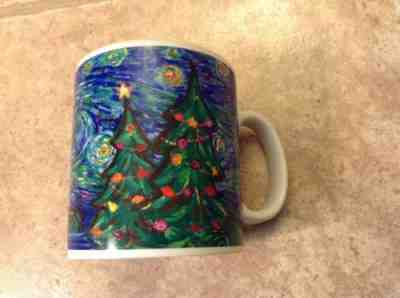 Starbucks 2000 Van Gogh Starry Night Barista Large Coffee Mug 20 Oz. Holiday - Sold on eBay Dec, 9th 2018 for $11.99