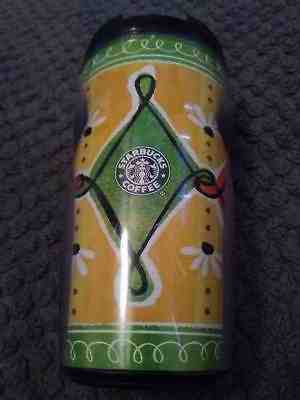 STARBUCKS BARISTA COFFEE TRAVEL TUMBLER MUG CHRISTMAS ORNAMENT 8OZ 2001 - Sold on eBay Dec, 11th 2018 for $12.99