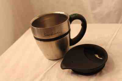 Starbucks Stainless Steel Coffee Mug with Lid 2001 - Sold on eBay Dec, 11th 2018 for $16.00