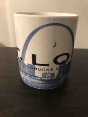 STARBUCKS Coffee Mug 2002 St Louis 18 oz Arch Architecture Skyline Series 1 NWOB - Sold on eBay Dec, 15th 2018 for $29.99