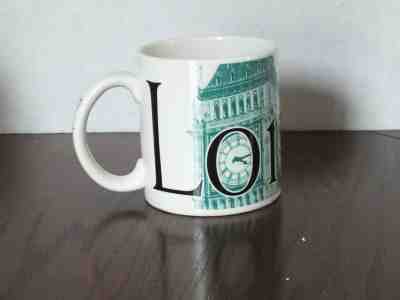 STARBUCKS COFFEE 2002 LONDON City Mug Collector Series 20-ounce Made in England - Sold on eBay Dec, 15th 2018 for $24.99